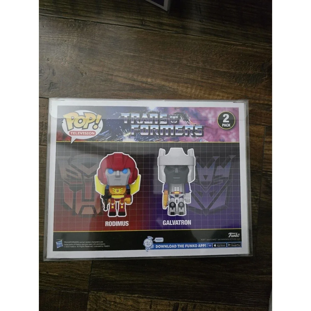 Funko Pop! Television Transformers Rodimus & Galvatron 2-Pack Exclusive LE
